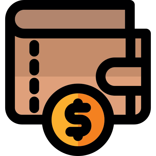 Wallet Generic Outline Color icon