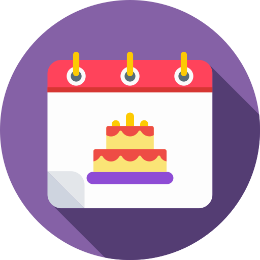 cumpleaños icono gratis