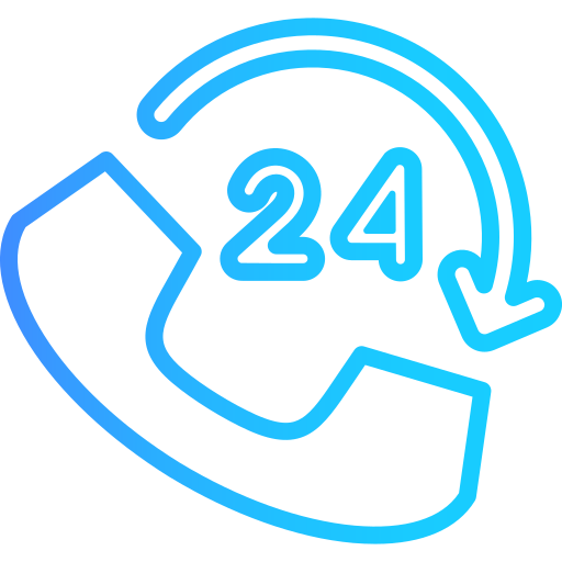 24 heures Icône gratuit