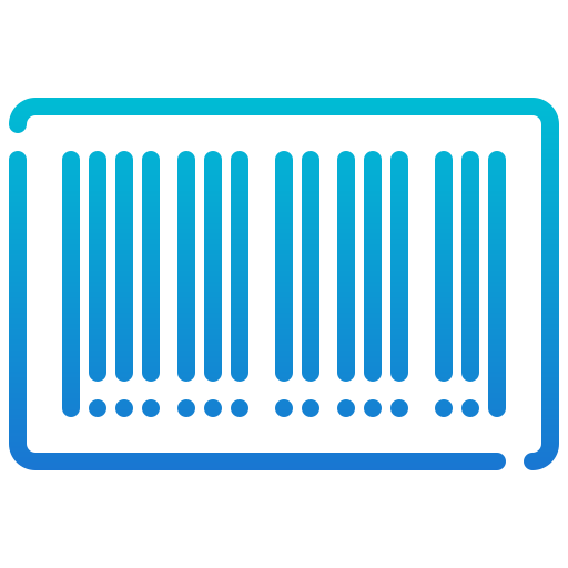 Barcode Generic Gradient icon