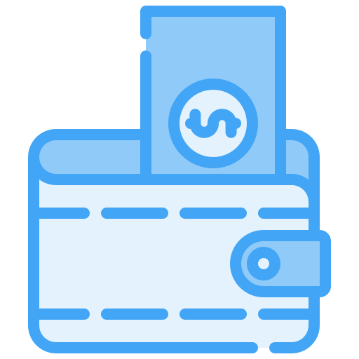 billetera icono gratis