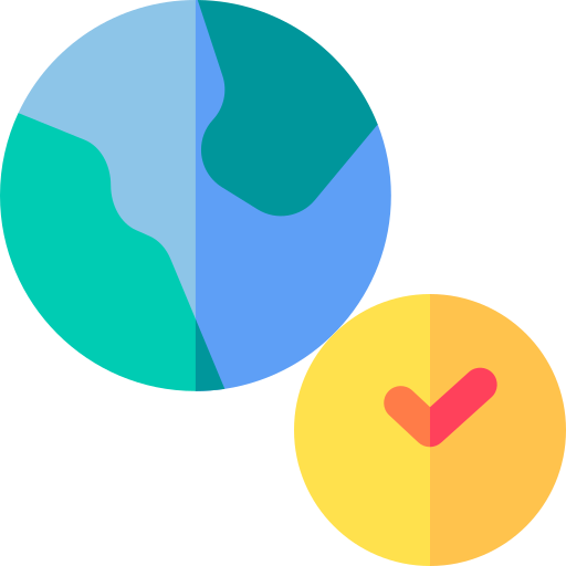 Time zone free icon