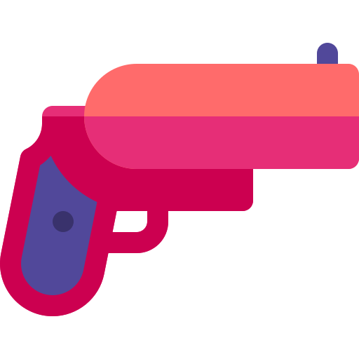 Guns Basic Rounded Flat Icon