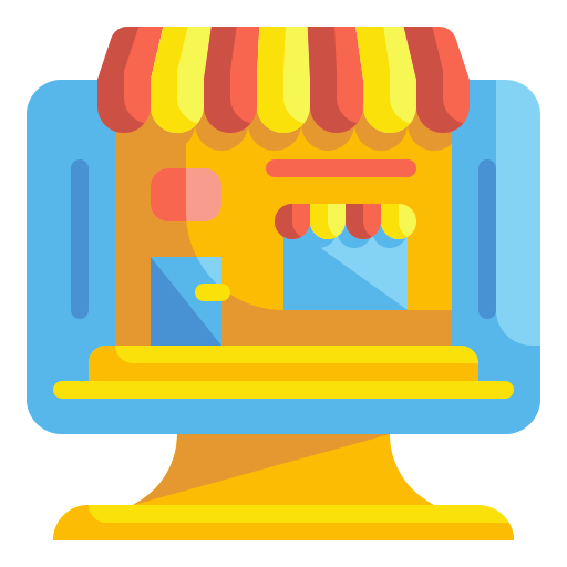 tienda en línea icono gratis