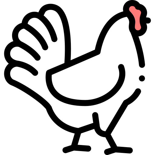 Ícones de galinha em SVG, PNG, AI para baixar.