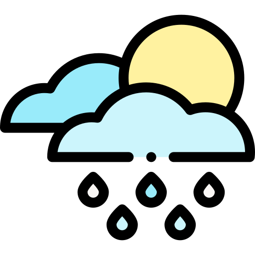 Weather Detailed Rounded Lineal color icon