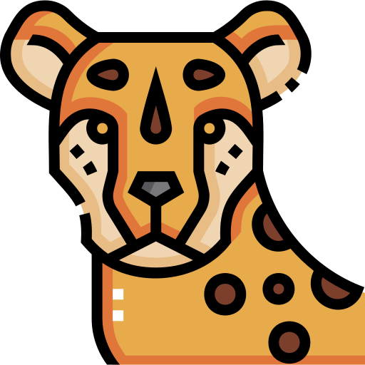 leopardo icono gratis