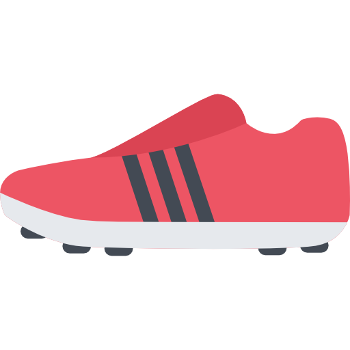 zapatos de fútbol icono gratis