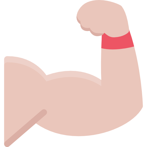 muscles Icône gratuit muscles Icône gratuit