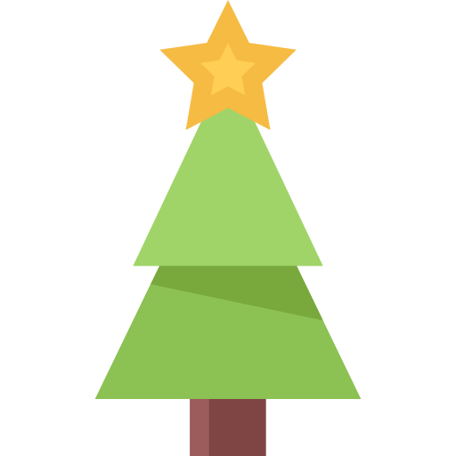 árbol de navidad icono gratis