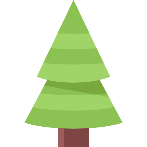 árbol de navidad icono gratis