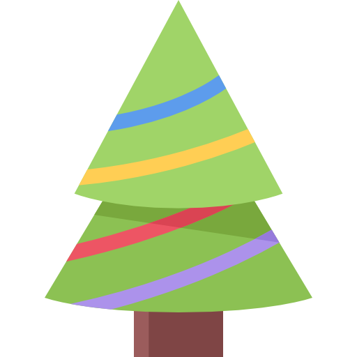 Christmas tree free icon