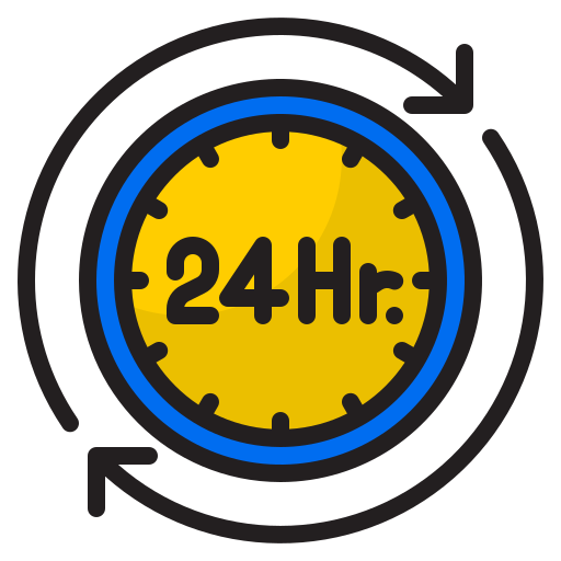 24 stunden kostenlos Icon 24 stunden kostenlos Icon