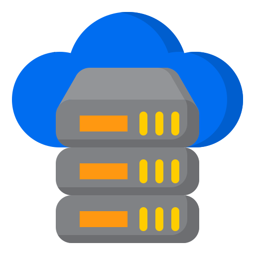 almacenamiento en la nube icono gratis