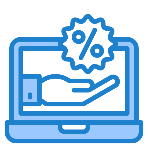 descuento icono gratis