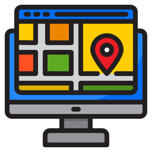 Map free icon