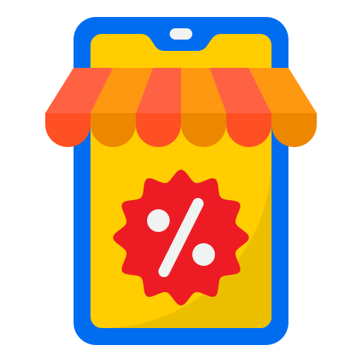 tienda online icono gratis