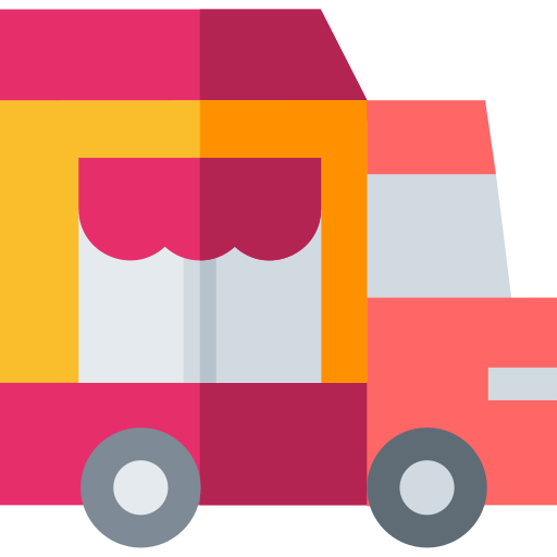 caminhão de comida grátis ícone