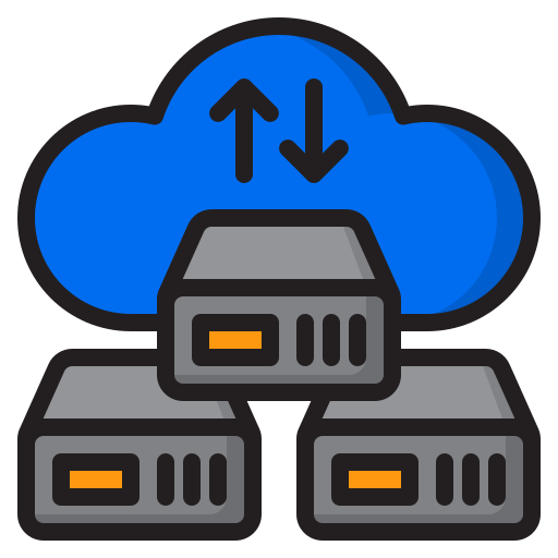 transferencia de datos icono gratis