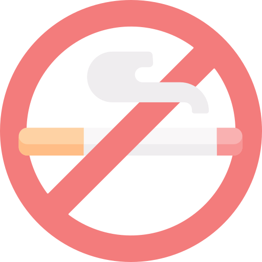 No smoking free icon No smoking free icon