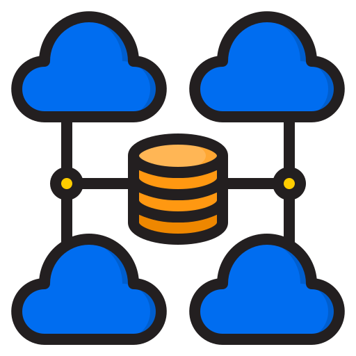 almacenamiento de base de datos icono gratis