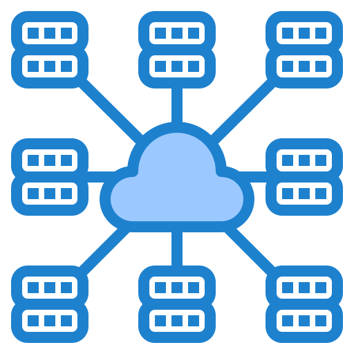 almacenamiento en la nube icono gratis