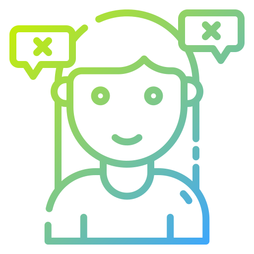 racismo icono gratis