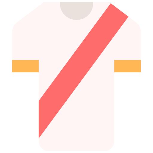 camiseta de fútbol icono gratis