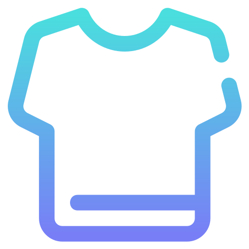 T shirt Generic Gradient icon