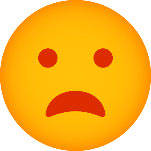Frown free icon