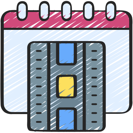 tira de película icono gratis