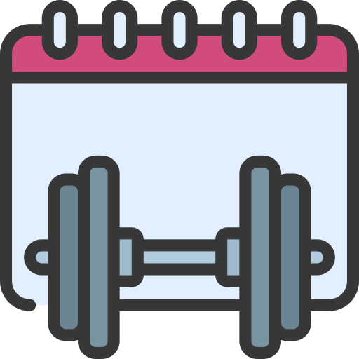 equipo de gimnasio icono gratis