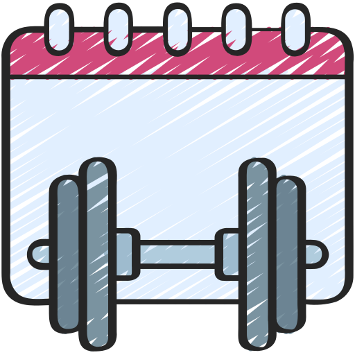 equipo de gimnasio icono gratis