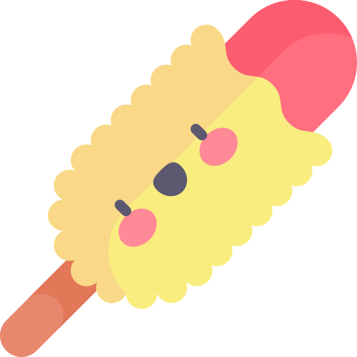 corndog icono gratis