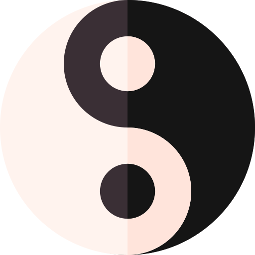 yin yang icono gratis