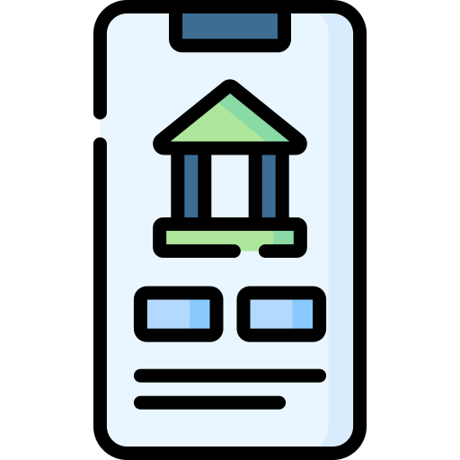 mobile banking app icons
