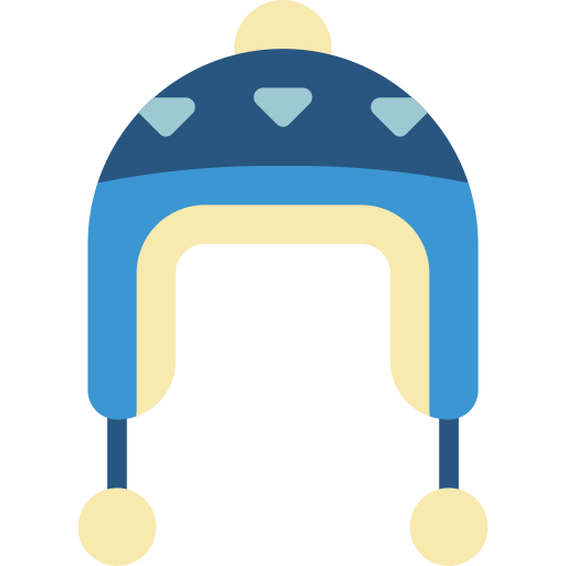 sombrero de invierno icono gratis