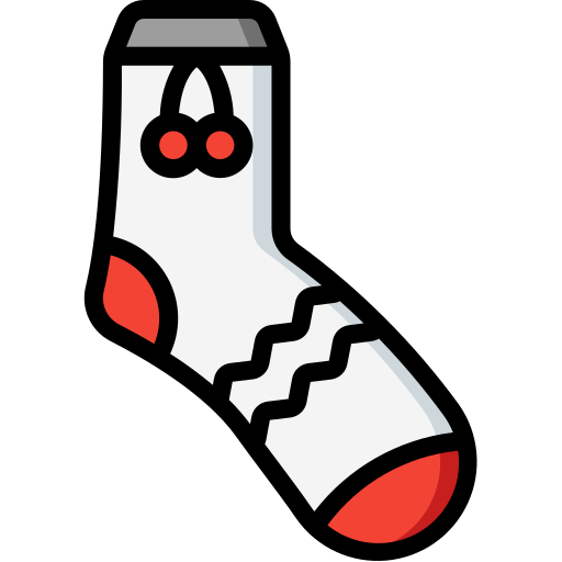 Sock Basic Miscellany Lineal Color icon