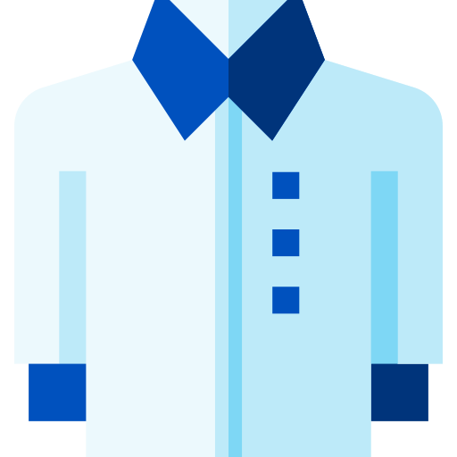 Shirt Basic Straight Flat icon