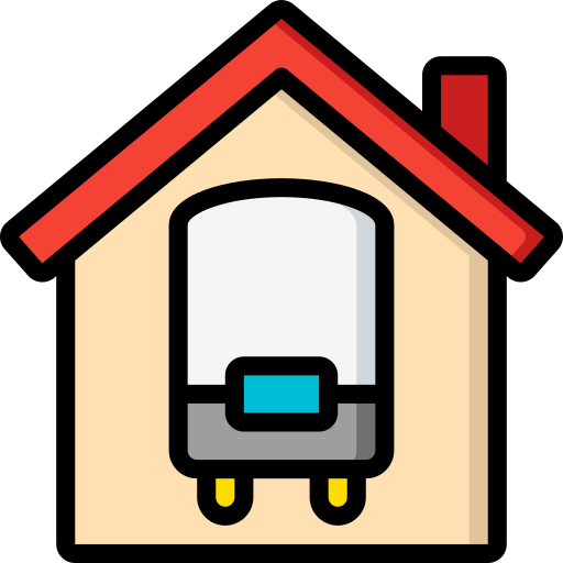 House Basic Miscellany Lineal Color icon