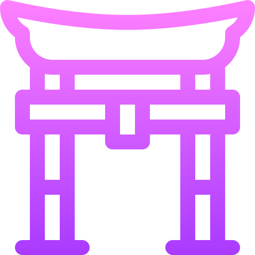 puerta torii icono gratis