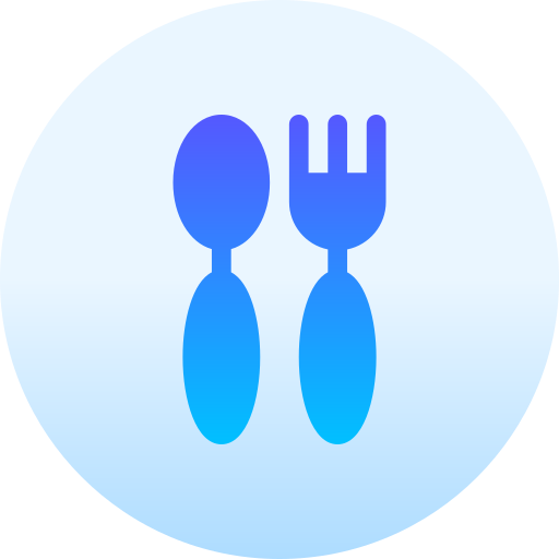 Baby cutlery - Free food and restaurant icons