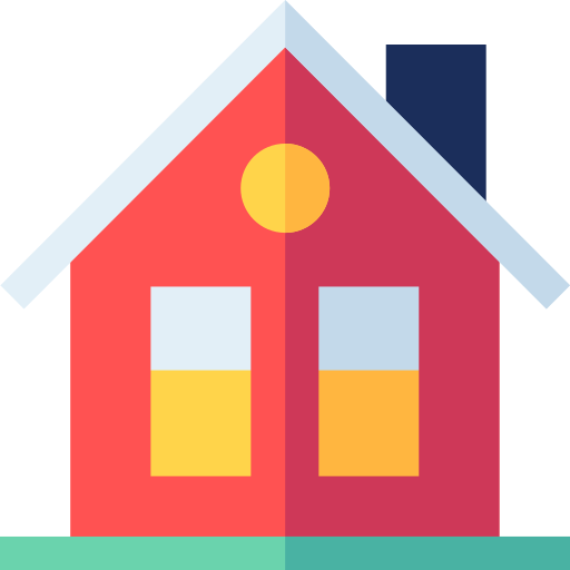 House Basic Straight Flat icon