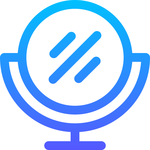 Ручное зеркало бесплатно иконка