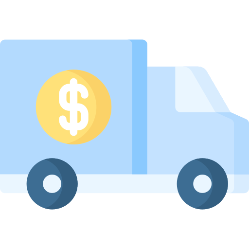 transport d'argent Icône gratuit