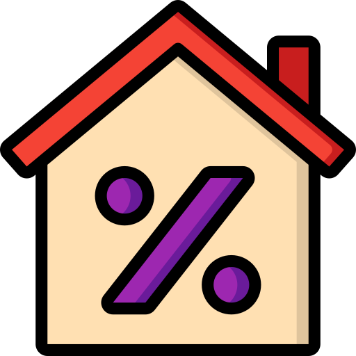 House Basic Miscellany Lineal Color icon