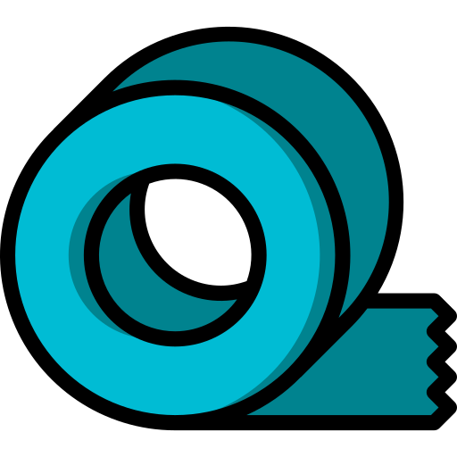 Tape - free icon