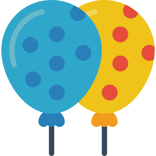 Надувные шары бесплатно иконка Надувные шары бесплатно иконка