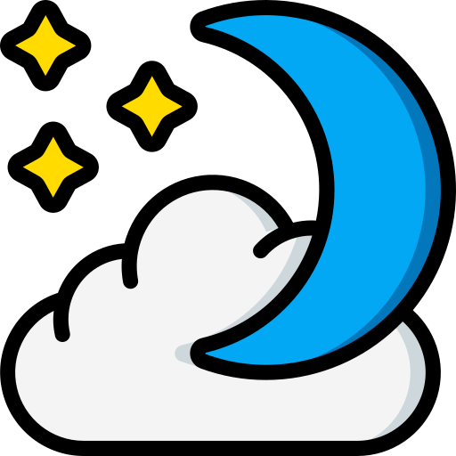 luna icono gratis