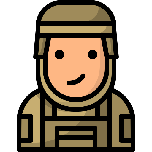 soldat Icône gratuit soldat Icône gratuit